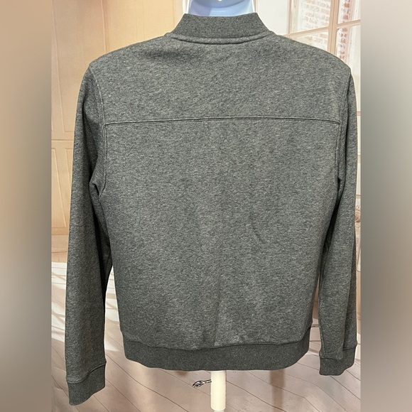 L.L. BEAN Gray flannel lined‎ bomber jacket size S. - Picture 5 of 15